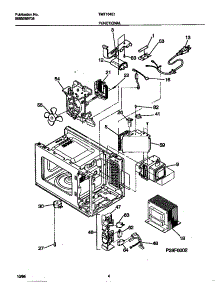 04 - Functional parts for Frigidaire Microwave TMT104E1W0 from AppliancePartsPros.com