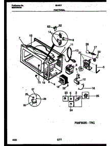 04 - Functional Parts parts for Frigidaire Microwave 56-2451-10-04 from AppliancePartsPros.com