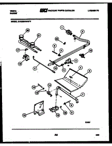 05 - Burner, Manifold And Gas Control parts for Frigidaire Range 21KGMAWAN4 from AppliancePartsPros.com