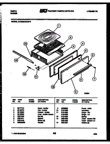 06 - Broiler Drawer Parts parts for Frigidaire Range 21KGMAWAN4 from AppliancePartsPros.com