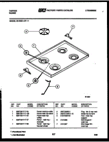 03 - Cooktop Parts parts for Frigidaire Range 30-2022-57-11 from AppliancePartsPros.com