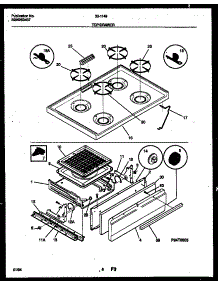 05 - Cooktop And Broiler Drawer Parts parts for Frigidaire Range 30-1149-00-12 from AppliancePartsPros.com