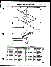03 - Gas Control parts for Frigidaire Range 12-1263-45-01 from AppliancePartsPros.com
