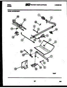 04 - Burner Parts parts for Frigidaire Range 24CGMCWBN1 from AppliancePartsPros.com