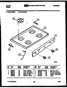 03 - Cooktop Parts parts for Frigidaire Range 30-2119-23-02 from AppliancePartsPros.com