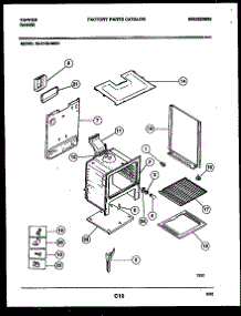 07 - Body Parts parts for Frigidaire Range 30-2132-23-01 from AppliancePartsPros.com