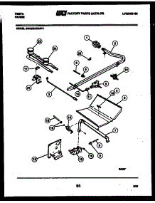 05 - Burner, Manifold And Gas Control parts for Frigidaire Range 24KGMAWAN4 from AppliancePartsPros.com