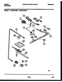 06 - Burner, Manifold And Gas Control parts for Frigidaire Range 30-2241-00-03 from AppliancePartsPros.com
