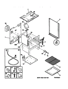 04 - Body parts for Frigidaire Range 30-2242-00-04 from AppliancePartsPros.com