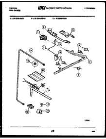 06 - Burner Parts parts for Frigidaire Range 30-2249-00-01 from AppliancePartsPros.com