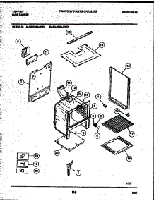 07 - Body Parts parts for Frigidaire Range 30-2249-00-06 from AppliancePartsPros.com