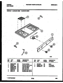 03 - Cooktop Parts parts for Frigidaire Range 30-2241-23-03 from AppliancePartsPros.com