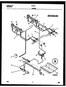 03 - Burner Parts parts for Frigidaire Range 30-2242-00-03 from AppliancePartsPros.com
