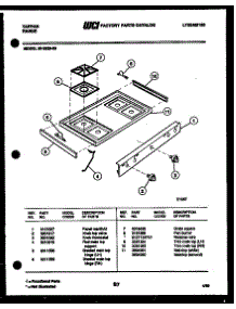 03 - Cooktop Parts parts for Frigidaire Range 30-2528-00-05 from AppliancePartsPros.com