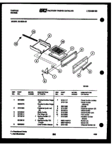 04 - Broiler Drawer Parts parts for Frigidaire Range 30-2528-00-05 from AppliancePartsPros.com