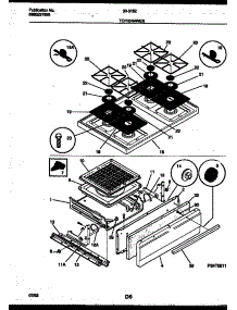 05 - Cooktop And Broiler Drawer Parts parts for Frigidaire Range 30-3152-00-02 from AppliancePartsPros.com