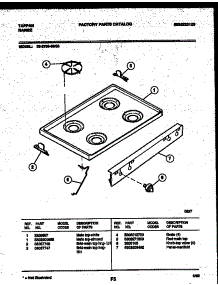 03 - Cooktop Parts parts for Frigidaire Range 30-2759-23-06 from AppliancePartsPros.com