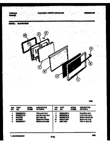 06 - Door Parts parts for Frigidaire Range 30-2759-23-06 from AppliancePartsPros.com