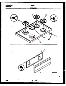 06 - Cooktop And Drawer Parts parts for Frigidaire Range 30-2759-23-07 from AppliancePartsPros.com