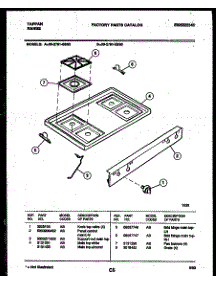 03 - Cooktop Parts parts for Frigidaire Range 30-2761-00-03 from AppliancePartsPros.com