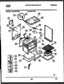 05 - Body Parts parts for Frigidaire Range 30-2761-23-02 from AppliancePartsPros.com