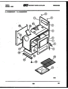 04 - Body Parts parts for Frigidaire Range 21KGMAWAN6 from AppliancePartsPros.com