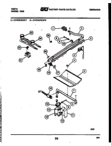 05 - Burner, Manifold And Gas Control parts for Frigidaire Range 21KPMAWAN7 from AppliancePartsPros.com
