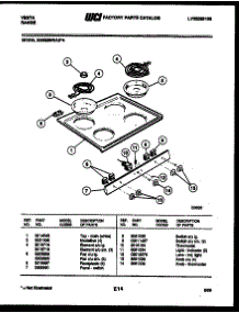 04 - Cooktop Parts parts for Frigidaire Range 24DEMBWAD4 from AppliancePartsPros.com