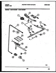 06 - Burner, Manifold And Gas Control parts for Frigidaire Range 30-1149-00-06 from AppliancePartsPros.com