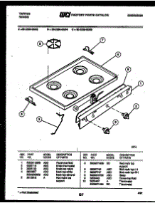 03 - Cooktop Parts parts for Frigidaire Range 30-2239-23-05 from AppliancePartsPros.com