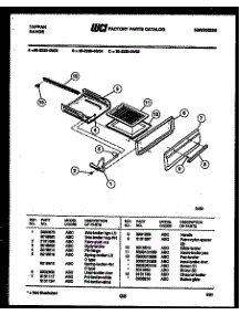 04 - Broiler Drawer Parts parts for Frigidaire Range 30-2239-00-05 from AppliancePartsPros.com