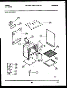 07 - Body Parts parts for Frigidaire Range 30-2242-00-01 from AppliancePartsPros.com