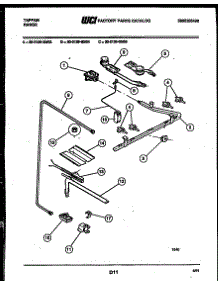06 - Burner, Manifold And Gas Control parts for Frigidaire Range 30-2139-00-03 from AppliancePartsPros.com