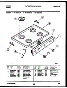 03 - Cooktop Parts parts for Frigidaire Range 30-2239-23-06 from AppliancePartsPros.com