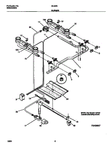 03 - Burner parts for Frigidaire Range 30-2251-23-06 from AppliancePartsPros.com