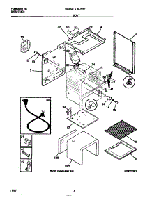 04 - Body parts for Frigidaire Range 30-2251-00-09 from AppliancePartsPros.com