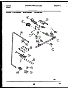 06 - Burner, Manifold And Gas Control parts for Frigidaire Range 30-2239-00-06 from AppliancePartsPros.com