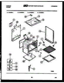 07 - Body Parts parts for Frigidaire Range 30-2528-00-04 from AppliancePartsPros.com