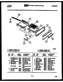 07 - Broiler Drawer Parts parts for Frigidaire Range 30-2538-00-01 from AppliancePartsPros.com