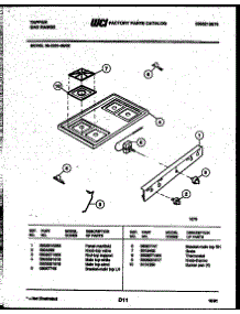 03 - Cooktop Parts parts for Frigidaire Range 30-2251-23-02 from AppliancePartsPros.com
