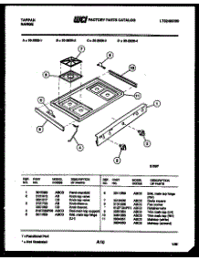 03 - Cooktop Parts parts for Frigidaire Range 30-2528-00-01 from AppliancePartsPros.com