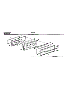 06 - Door parts for Frigidaire Range 30-2272-23-04 from AppliancePartsPros.com