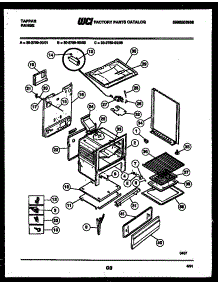 05 - Body Parts parts for Frigidaire Range 30-2759-00-01 from AppliancePartsPros.com