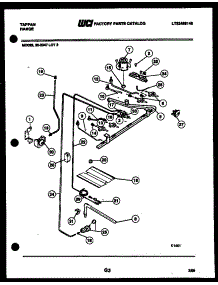 06 - Burner, Manifold And Gas Control parts for Frigidaire Range 30-3347-23-03 from AppliancePartsPros.com