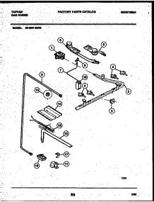 06 - Burner, Manifold And Gas Control parts for Frigidaire Range 30-2551-00-03 from AppliancePartsPros.com