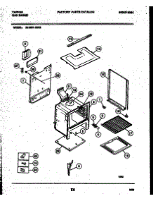 07 - Body Parts parts for Frigidaire Range 30-2551-00-03 from AppliancePartsPros.com