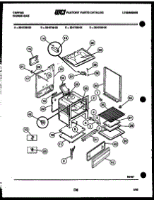05 - Body Parts parts for Frigidaire Range 30-2758-00-03 from AppliancePartsPros.com