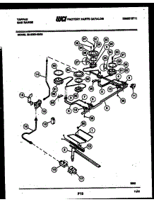 06 - Burner, Manifold And Gas Control parts for Frigidaire Range 30-3350-23-03 from AppliancePartsPros.com