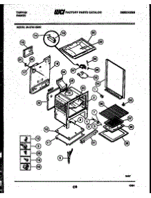 05 - Body Parts parts for Frigidaire Range 30-2761-00-01 from AppliancePartsPros.com