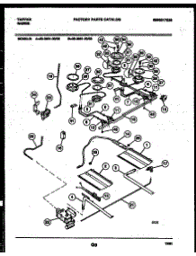 06 - Burner, Manifold And Gas Control parts for Frigidaire Range 30-3851-00-02 from AppliancePartsPros.com